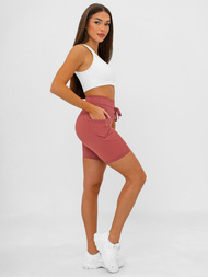 Colanți scurți de damă burgundia OZONEE JS/XY24026S