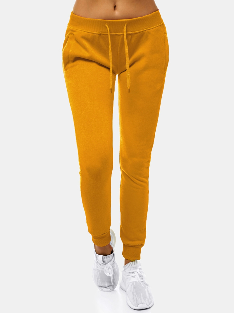 Pantaloni de training femei camel OZONEE JS/CK01