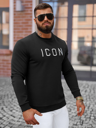 Bluză bărbați neagrăOZONEE O/D7394Z