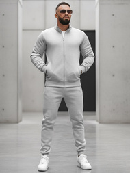 Compleu sport bărbaţi gri OZONEE JS/68C10385/2