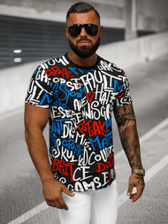 Tricou bărbați negru OZONEE O/T1271/3