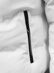 Geacă reversibilă bărbați albă OZONEE JS/M761/281