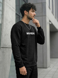 Hanorac bărbați negru OZONEE JS/65B3919/3Z