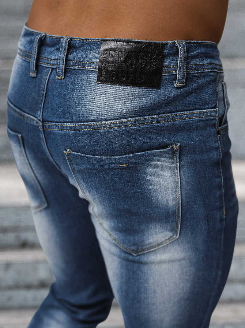 Blugi bărbaţi albaștri OZONEE NB/MP0199BC