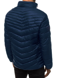 Jachetă de primăvară bărbați albastru marin OZONEE JB/JP1137Z