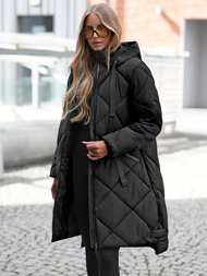 Geacă de femei neagra OZONEE JS/5M3168/392Z