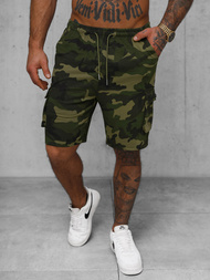 Pantaloni scurți sport bărbați verde OZONEE JS/8K282/29