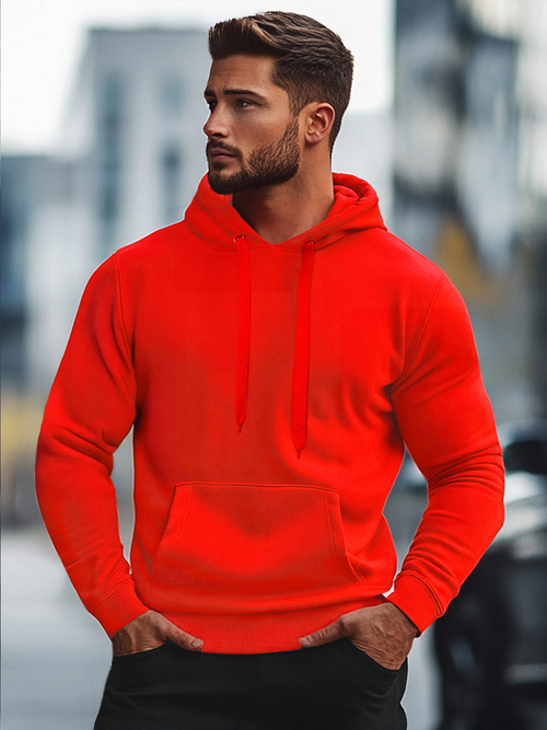 Hanorac bărbați roșie OZONEE JS/2009Z