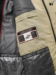 Geacă bărbați bej OZONEE JS/22M322/62