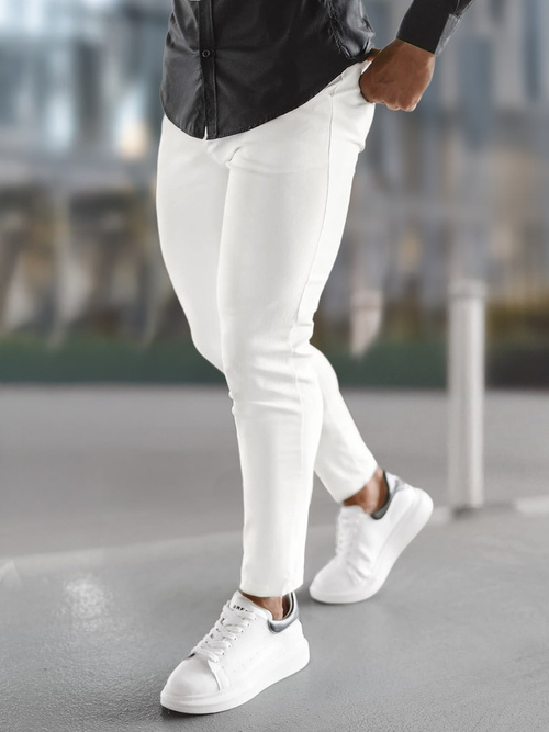 Pantaloni Bărbaţi Ecru OZONEE O/P4049Z