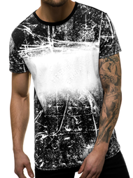 Tricou bărbați albi OZONEE JS/SS11017