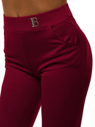 Colanţi femei bordo OZONEE JS/1027/D13