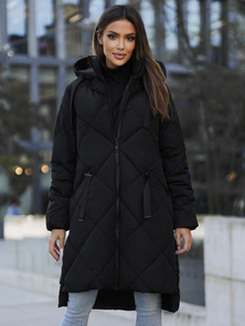 Geacă de femei neagra OZONEE JS/5M3168/392
