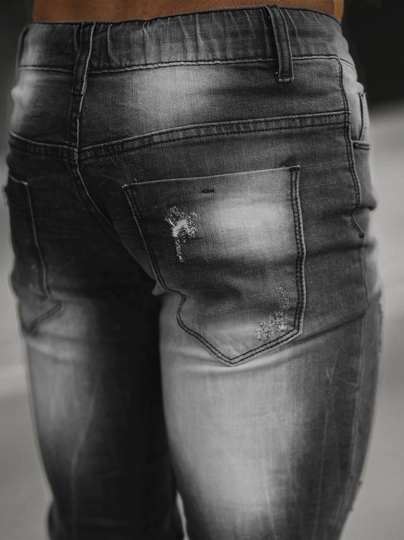 Pantaloni bărbați gri OZONEE NB/MP0005GZ