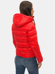 Geacă de iarnă femei roșie OZONEE JS/M782/270