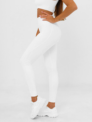 Colanţi femei albi OZONEE JS/17K585/1