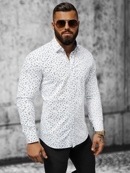 Cămașă bărbați albă OZONEE O/V14