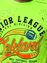 Tricou bărbați verde OZONEE JS/KS1975