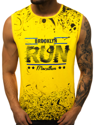 Maiou bărbați galben OZONEE JS/KS2075