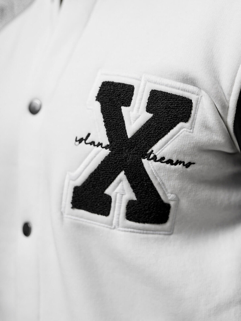 Bluză bărbați albă OZONEE O/TB9114