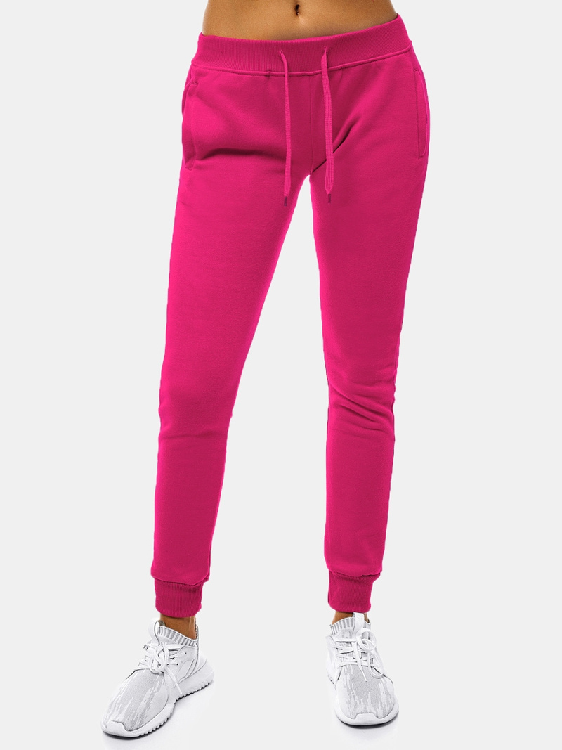 Pantaloni de training femei roz OZONEE JS/CK01