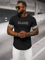 Tricou bărbați negru OZONEE O/T7571