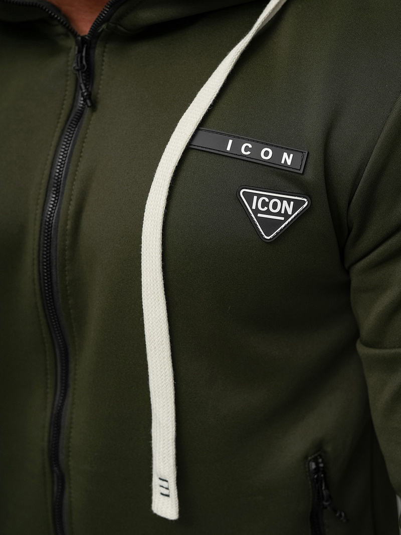 Compleu sport bărbaţi kaki OZONEE O/LN11760