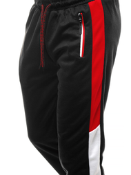 Pantaloni de trening bărbaţi negri OZONEE JS/JZ11027