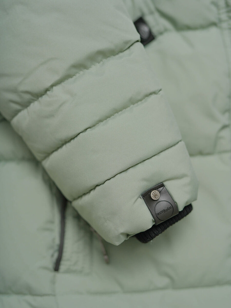 Geacă de femei verde-mentă OZONEE O/W377Z