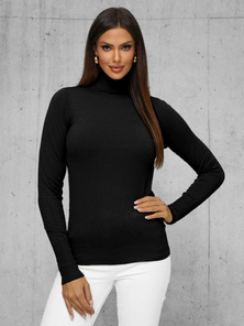 Pulover de dama negru OZONEE JS/8009/9