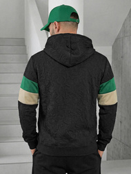 Hanorac bărbați negru OZONEE JS/3B578