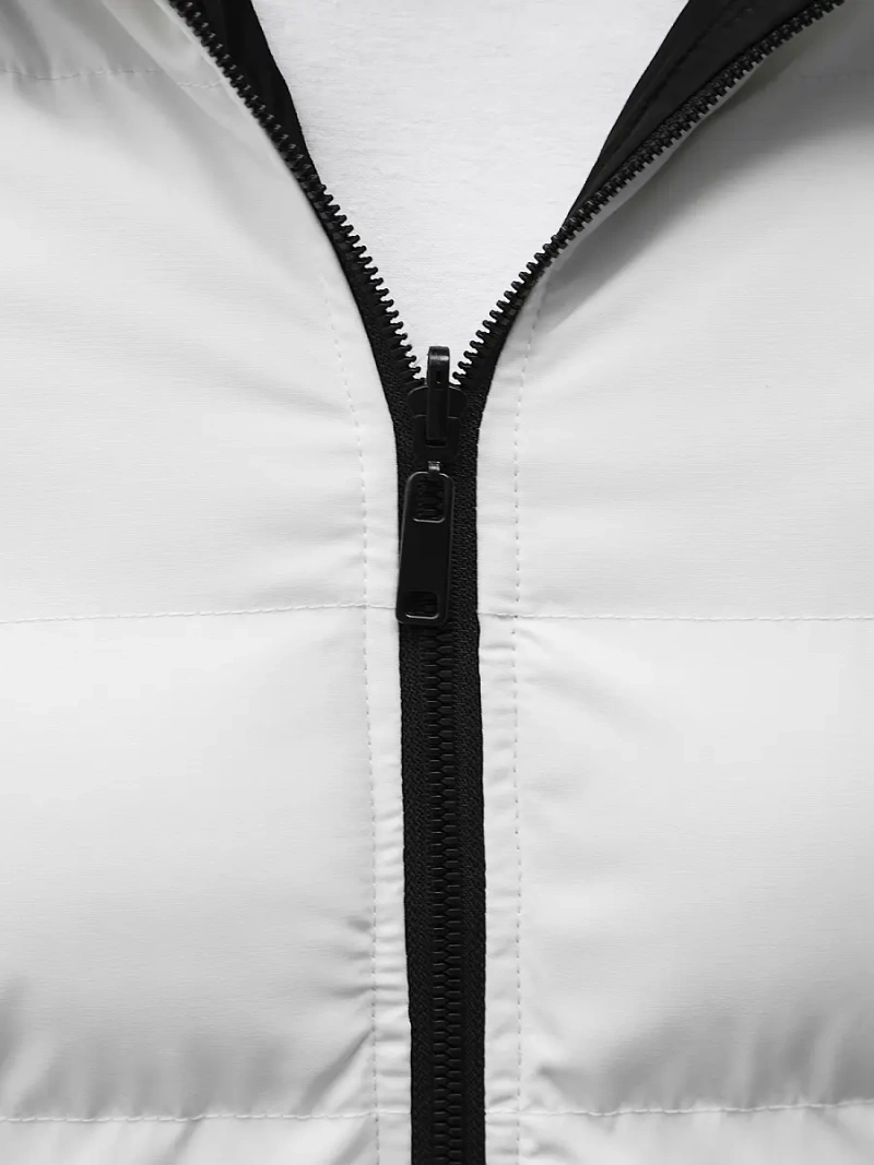 Geacă reversibilă bărbați albă OZONEE JS/M761/281