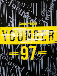 Tricou bărbați negru OZONEE JS/KS1993Z