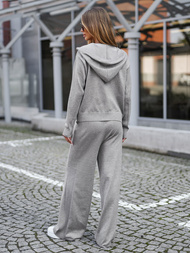 Trening dama doua piese gri OZONEE JS/26C8803/2