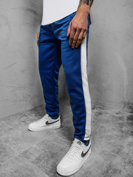 Pantaloni de trening bărbaţi albastru albastru OZONEE JS/JZ11005Z