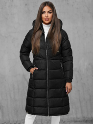 Geacă de femei neagra OZONEE JS/M736/392
