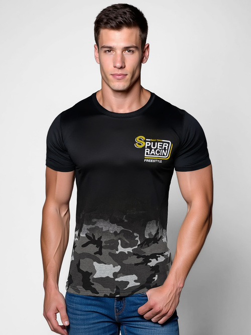 Tricou Bărbați Gri OZONEE JS/S985/2Z