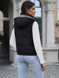 Vestă femei neagră OZONEE JS/16M9091/392