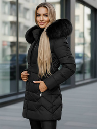 Geacă de femei neagra OZONEE JS/16M9121/392Z