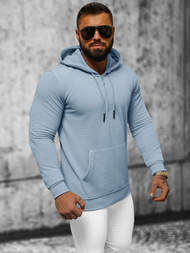 Hanorac bărbați albastră OZONEE O/TB2273