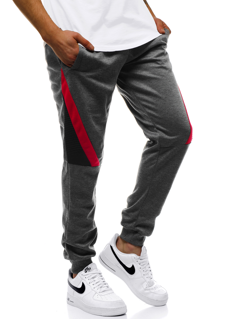 Pantaloni de trening bărbaţi antracit OZONEE JS/JZ11018