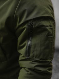 Jachetă bărbați kaki OZONEE JS/M2019/136