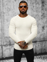 Pulover bărbați écru OZONEE L/2500