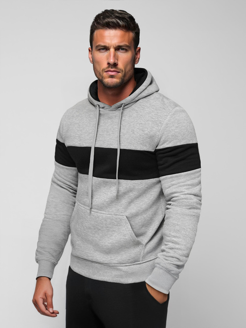 Hanorac bărbați gri OZONEE JS/8B1316/2Z