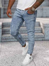 Blugi bărbaţi albaștri OZONEE O/2339/2