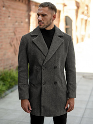 Palton bărbați antracit OZONEE JS/11Z8269