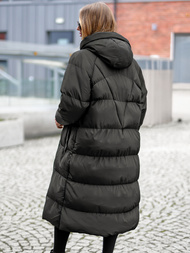 Geacă de femei neagra OZONEE JS/5M3163/392Z