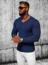 Pulover bărbați albastru închis OZONEE NB/MMB601/5Z