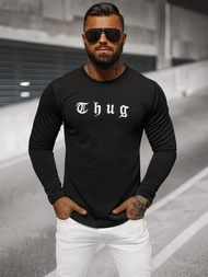 Bluză bărbați neagră OZONEE O/T6612