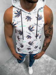 Maiou bărbați alb OZONEE O/BL305Z